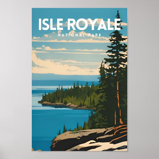 Isle Royale National Park Poster (Voorkant)