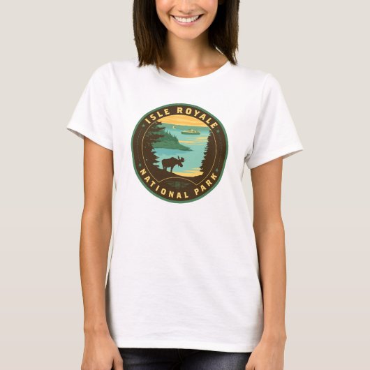 Isle Royale National Park T-shirt (Voorkant)