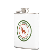 Isle Royale National Park Wolf Heupfles (Links)