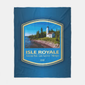 Isle Royale NP (PF1) Fleece Deken (Voorkant)