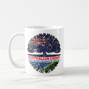 Isler der Salomonseilanden Australische vlag Koffiemok