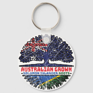 Isler der Salomonseilanden Australische vlag Sleutelhanger