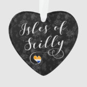 Isles of Scilly Drapeau Coeur (dos)