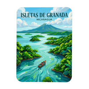 Isletas de Granada Nicaragua Magneet