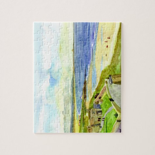 Islnand du château de Bamburgh, Jigsaw Puzzle (Vertical)