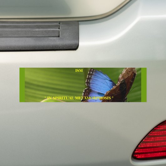 ISM BUMPERSTICKER (Op auto)