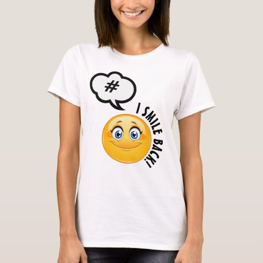 #ISmileBack TShirt (Devant)