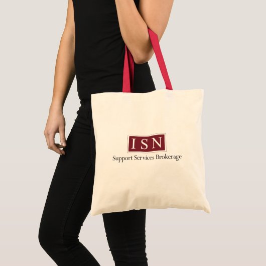 ISN Support Services Brokerage Canvas tas (Voorkant (product))
