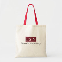 ISN Support Services Brokerage Canvas tas