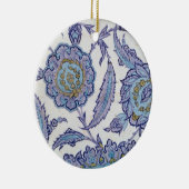 Isnik aardenware tegels, c.1520-50 keramisch ornament (Rechts)