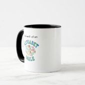 iso AlphaBet Mug de café mâle (Devant gauche)