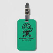ISO BAGAGELABEL (Voorkant (verticaal))