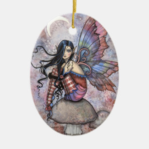 Isobel de Introvert Fairy Fantasy Art Keramisch Ornament