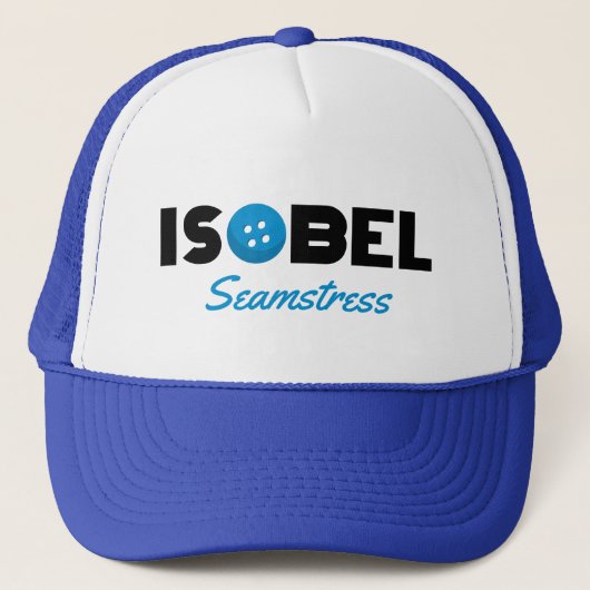 Isobel Seamstress Trucker Hat Trucker Pet (Voorkant)