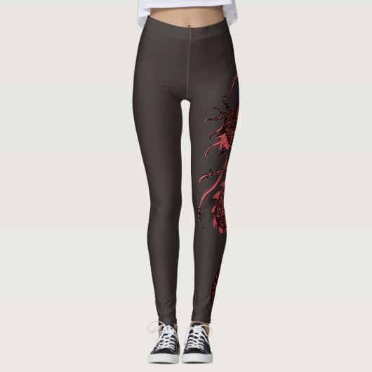 Isobel's Dragon-Leggings Leggings (Voorkant)