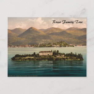 Isola Madre I, Lake Maggiore, Piemonte, Italië Briefkaart