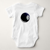 Isolated Eight Ball Romper (Achterkant)