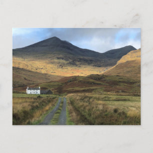 Isolated Farmhouse op het eiland Mull, Schotland Briefkaart