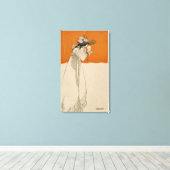 Isolde, illustratie uit 'The Studio', 1895 (lith Canvas Afdruk (Insitu (Houten vloer))