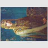 Isolde Vrouw Decoupage Meubels Tissuepapier (Voorkant)