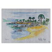 Isolella Beach, Ajaccio | Corsica, Frankrijk Snijplank (Voorkant)