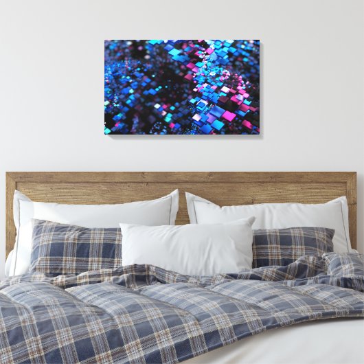 isometer canvas afdruk (Insitu (Slaapkamer))