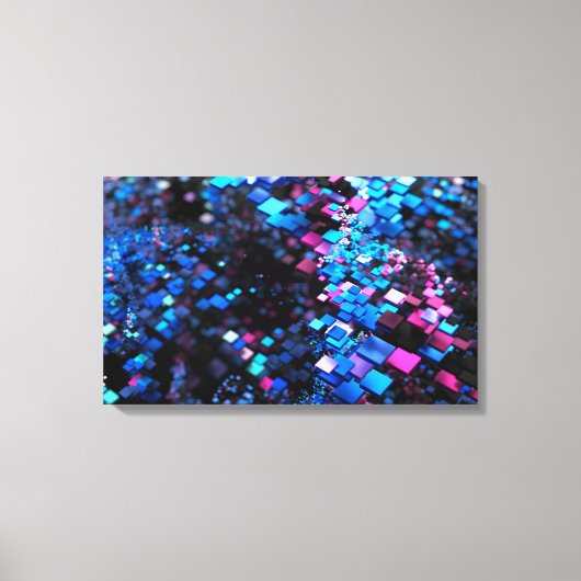 isometer canvas afdruk (Voorkant)