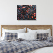Isometer (zwart) canvas afdruk (Insitu (Slaapkamer))