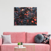 Isometer (zwart) canvas afdruk (Insitu (Woonkamer))