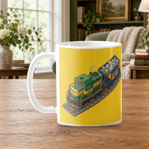 Isometrische erts-expres treintycoon mok