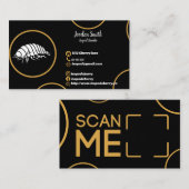 Isopod Visitekaartje Rolly Poly (Voorkant / Achterkant)