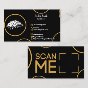 Isopod Visitekaartje Rolly Poly