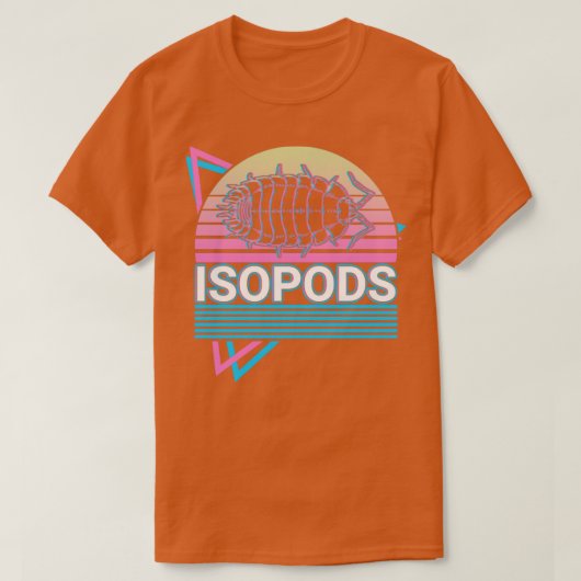 Isopods Retro T-shirt (Design voorkant)