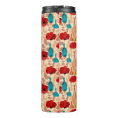 Isothermes Fleurs, vases et bouteilles motif (Dos)