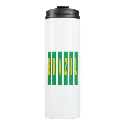 Isothermische fles DESIGN BRAZIL (Voorkant)