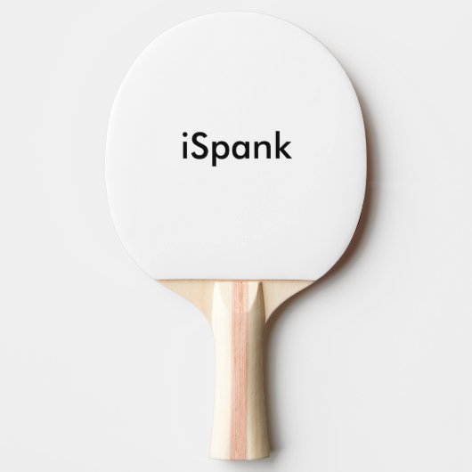 iSpank pingelt Pong Paddle en Overspannend Apparaa Tafeltennisbatje (Voorkant)