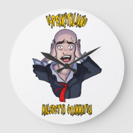 iSpeakItaliano Wall-klok Grote Klok