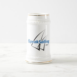 iSpeakSailing Beer Stein Bierpul