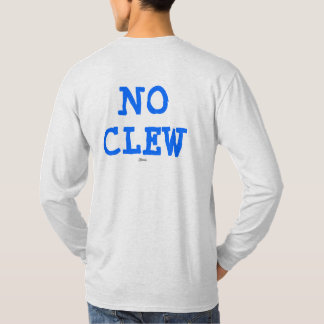 iSpeakSailing NO CLEW LS in Ash T-shirt