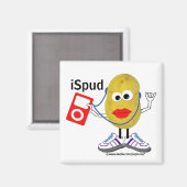 'ispud' humoristische parodie Magnet Magneet (Voorkant / Achterkant)