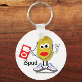 " ispud " humoristische parodie Sleutelhanger (Voorkant)