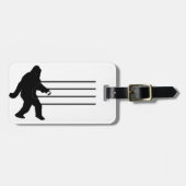 iSquatch (achtergrondkleur toevoegen) Bagagelabel (Voorkant horizontaal)