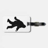 iSquatch (achtergrondkleur toevoegen) Bagagelabel (Achterkant horizontaal)