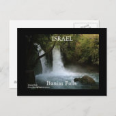 ISRAEL Banias Herfst Briefkaart (Voorkant / Achterkant)