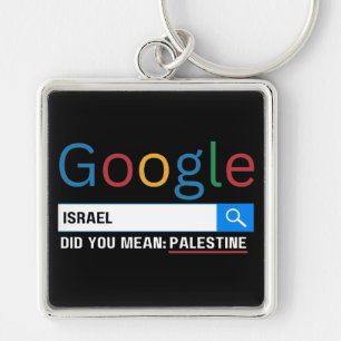 Israël bedoelde je Palestine research grafisch t-s Sleutelhanger