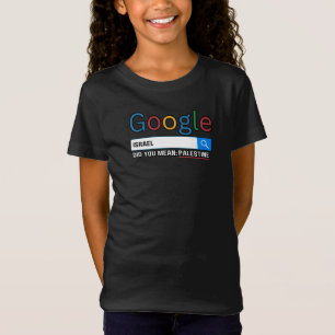 Israël bedoelde je Palestine research grafisch t-s T-shirt