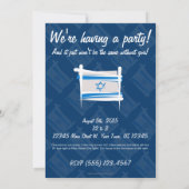 Israel Brush Flag Kaart (Achterkant)