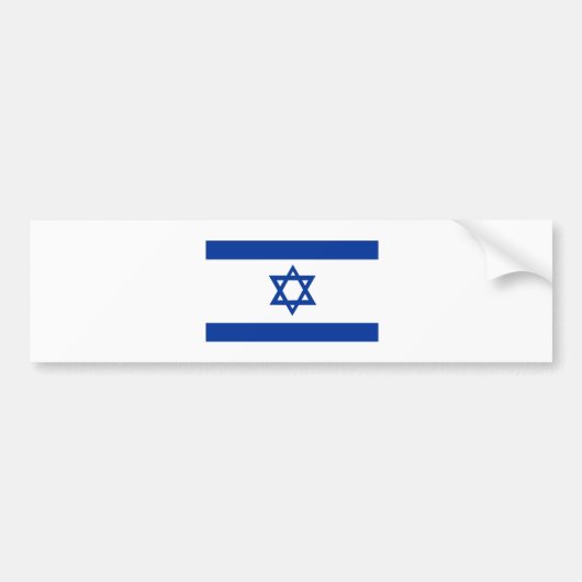 Israël Bumpersticker (Voorkant)