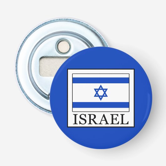 Israël Button Flesopener (Voorkant)