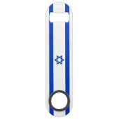 Israël drapeau blanc et bleu patriotique moderne (Dos)